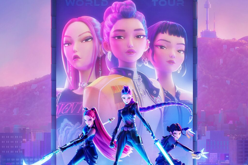 “Kpop Demon Hunters” se torna o filme mais assistido da Netflix de todos os tempos
