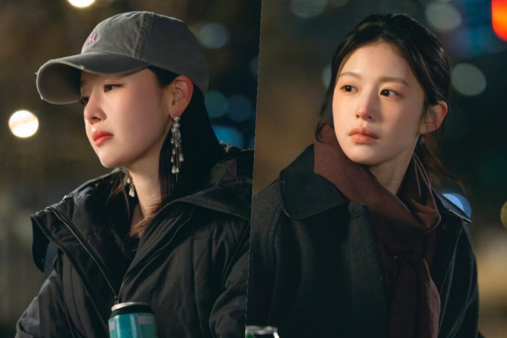 Go Youn Jung e Han Sun Hwa Bond durante uma conversa franca em “Estamos todos tentando aqui” Go Youn Jung e Han Sun Hwa Bond durante uma conversa franca em “Estamos todos tentando aqui”